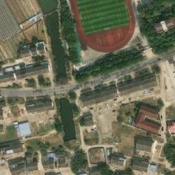 月城镇卫星地图