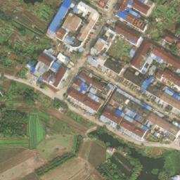 白马街道卫星地图