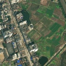 白沙镇卫星地图
