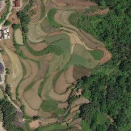 甘堰土家族乡卫星地图