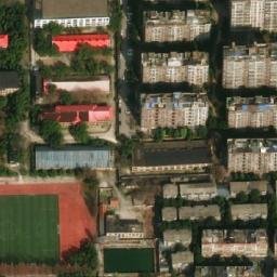岳塘街道卫星地图