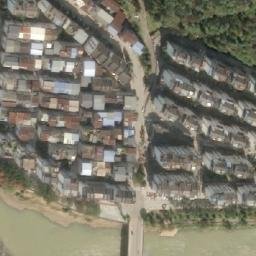 杉城镇卫星地图