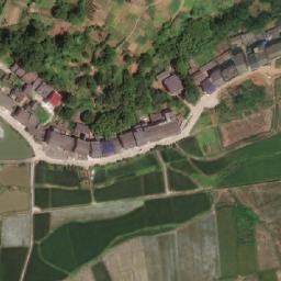 渌田镇卫星地图