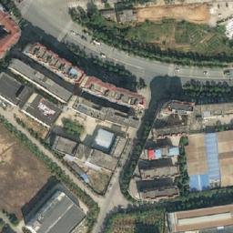 上犹县黄埠工业区卫星地图