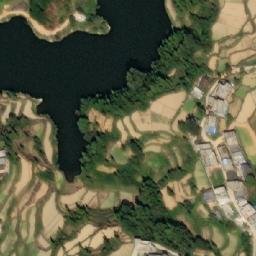 摆茹镇卫星地图