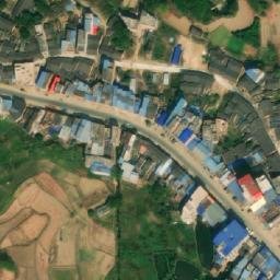 仙子脚镇卫星地图