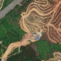 黄沙镇卫星地图