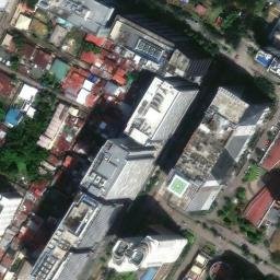 Satellite view of the area around La Guardia Flats 2 Unit 1