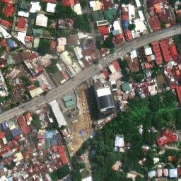 Satellite view of the area around Prime Banawa Property