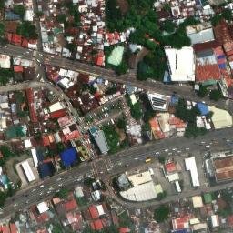 Satellite view of the area around Katipunan Property 1