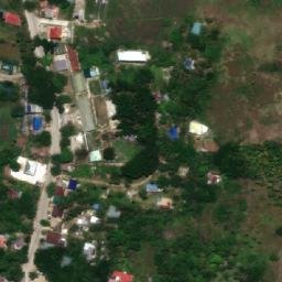 Satellite view of the area around Casay Beachfront Property