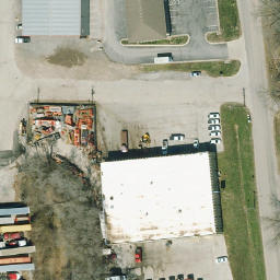 Club North Volleyball Gym — aerial view