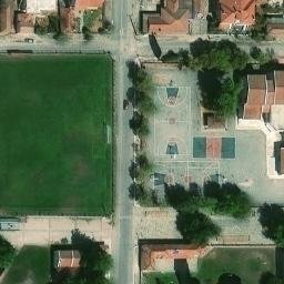 Volleyball Court — aerial view