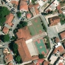 Volleyball Court — aerial view