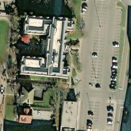 Sand Volleyball Courts — aerial view