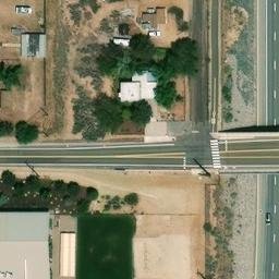 Volleyball Court, Carson City, NV — aerial view