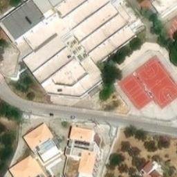 Volleyball Court — aerial view