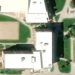 Sand Volleyball Court, Grand Junction, CO — aerial view