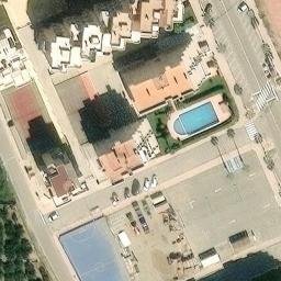 Vista aérea de Norte de la platja (gola)