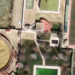 Cancha de Vóley-playa — aerial view