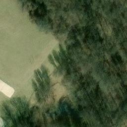 Volleyball Court, Crofton, MD — aerial view