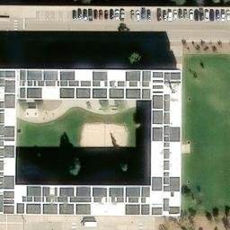 Vandy Volleyball Court — aerial view