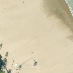 Sand Volleyball Court — aerial view