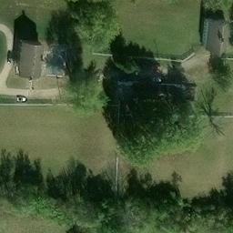 Volleyball Court, Kansas City, MO — aerial view