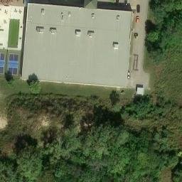 Thunder Beach Volleyball at Park Lanes — aerial view