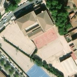 Volleyball Court — aerial view