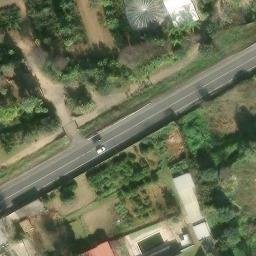 Volleyball Court near Xàtiva — aerial view
