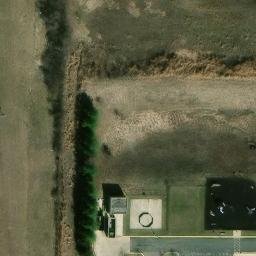 Volleyball Court, Lenexa, KS — aerial view