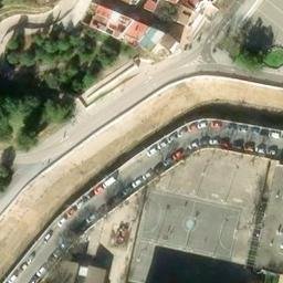 Volleyball Court — aerial view