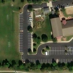 Sand Volleyball Court, Lenexa, KS — aerial view