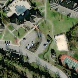 Volleyball Court, Florence, KY — aerial view