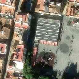 Vista aérea de Parking Plaza del Prado (Gandia)