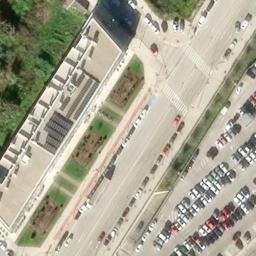 Vista aérea de Parking del Hospital