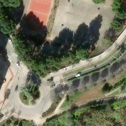 Volleyball Court — aerial view