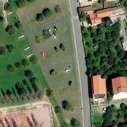 Volleyball Court — aerial view