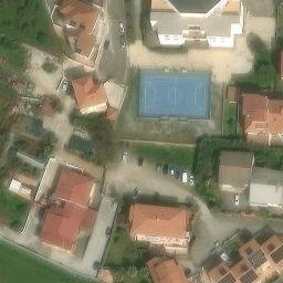 Volleyball Court — aerial view