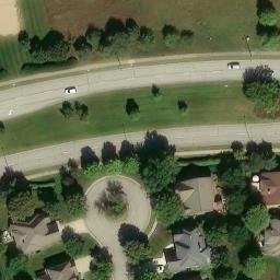Falcon Ridge Sand Volleyball Court — aerial view