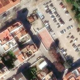 Vista aérea de Av. de la Safor (Bellreguard)