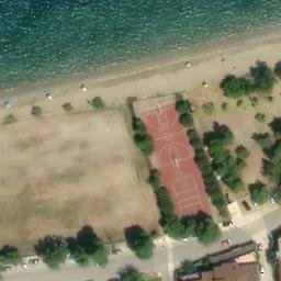 Volleyball Court — aerial view