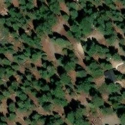Sand Volleyball Court, South Lake Tahoe, CA — aerial view