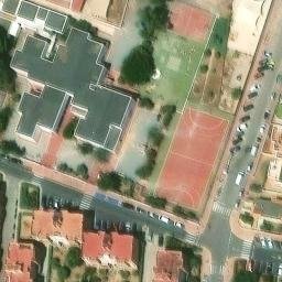 Volleyball Court — aerial view