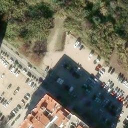 Vista aérea de Bolsa del pueblo norte (Oliva)