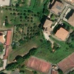 Volleyball Court near Catanzaro — aerial view