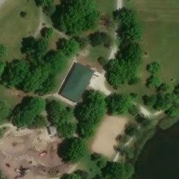 Sand Volleyball — aerial view