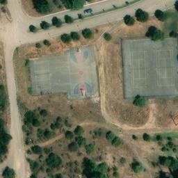 Volleyball Court — aerial view