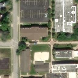 Allyson Grabowski Memorial Volleyball Court — aerial view